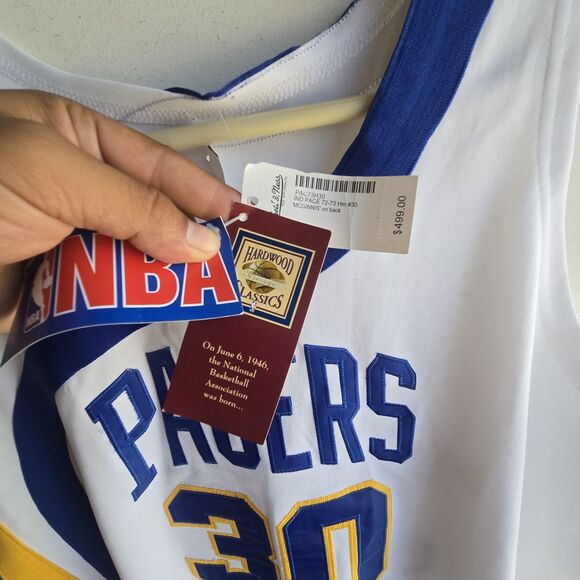 MITCHELL & NESS Hardwood Classics Indiana Pacers - George McGinnis #30 - Size 52 - Picture 3 of 8